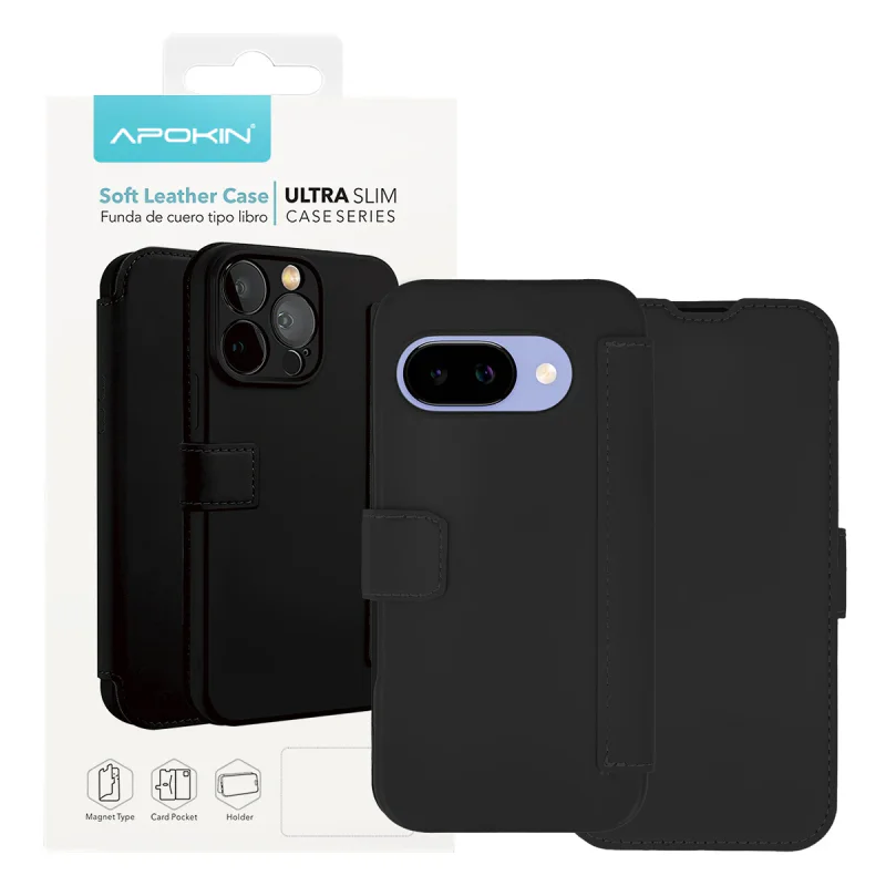 Capa Apokin para Google Pixel 9 em Silicone Macio Rosa claro - Imagem 5