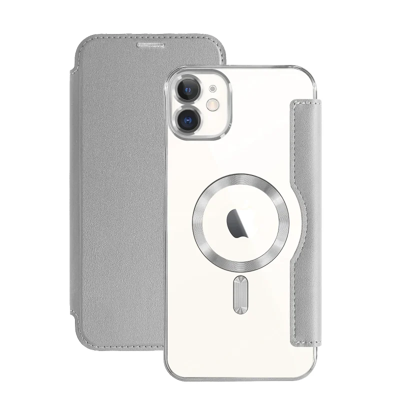 Capa Apokin Mocome Cromada com MagSafe para iPhone 11 Preto - Imagem 6