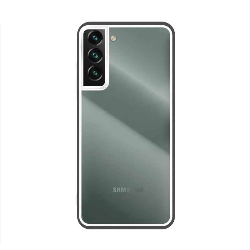 Capa Apokin para Samsung Galaxy S22 Plus Antichoque Transparente Rebordo de Borracha Variedade de cores - Imagem 3