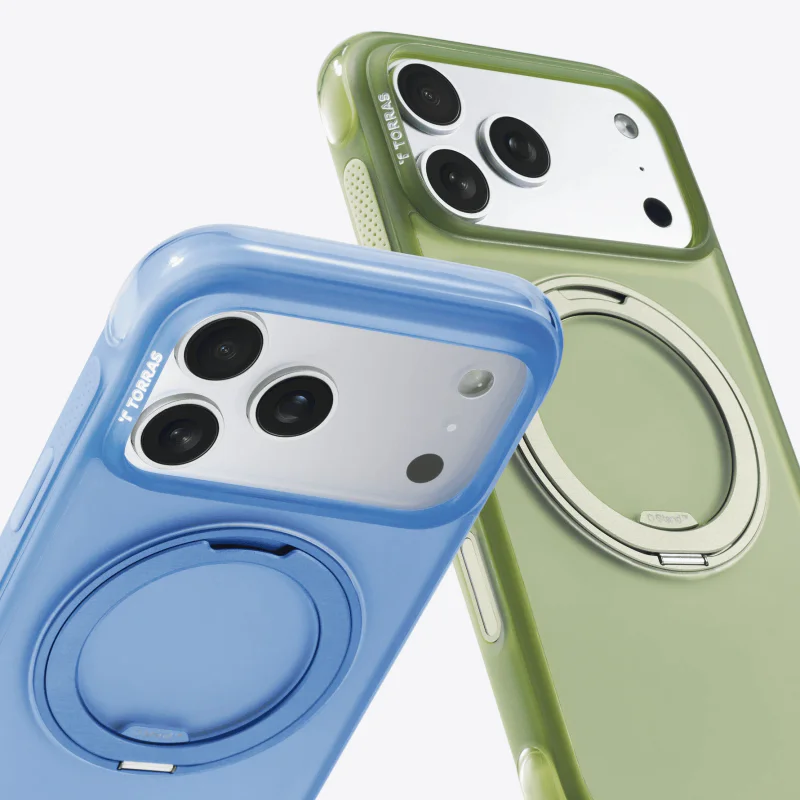 Capa Apokin Ostand O3 Air para iPhone 17 Pro Max e 18 Pro Max Laranja Cósmica - Imagem 2