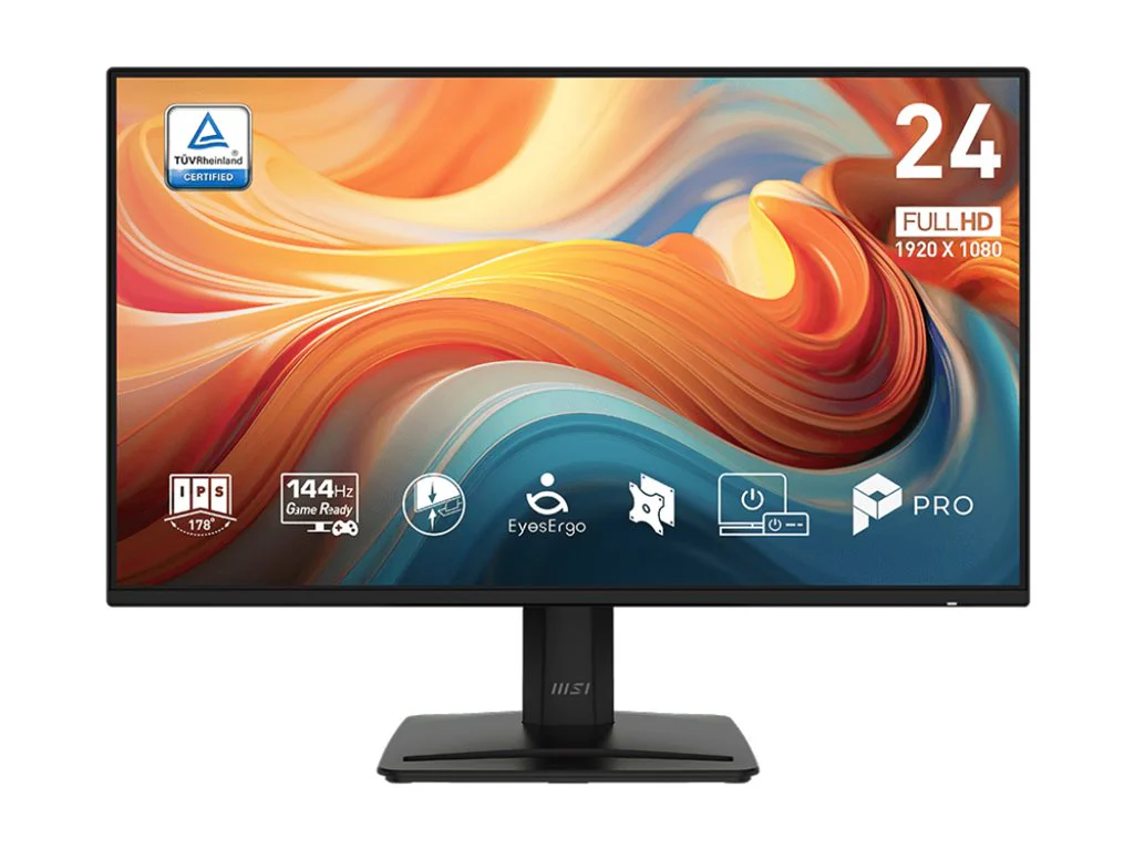 MSI PRO MP243 E14 23.8INCH FHD Flat 144HZ 1ms 1xHDMI 1xDP EU