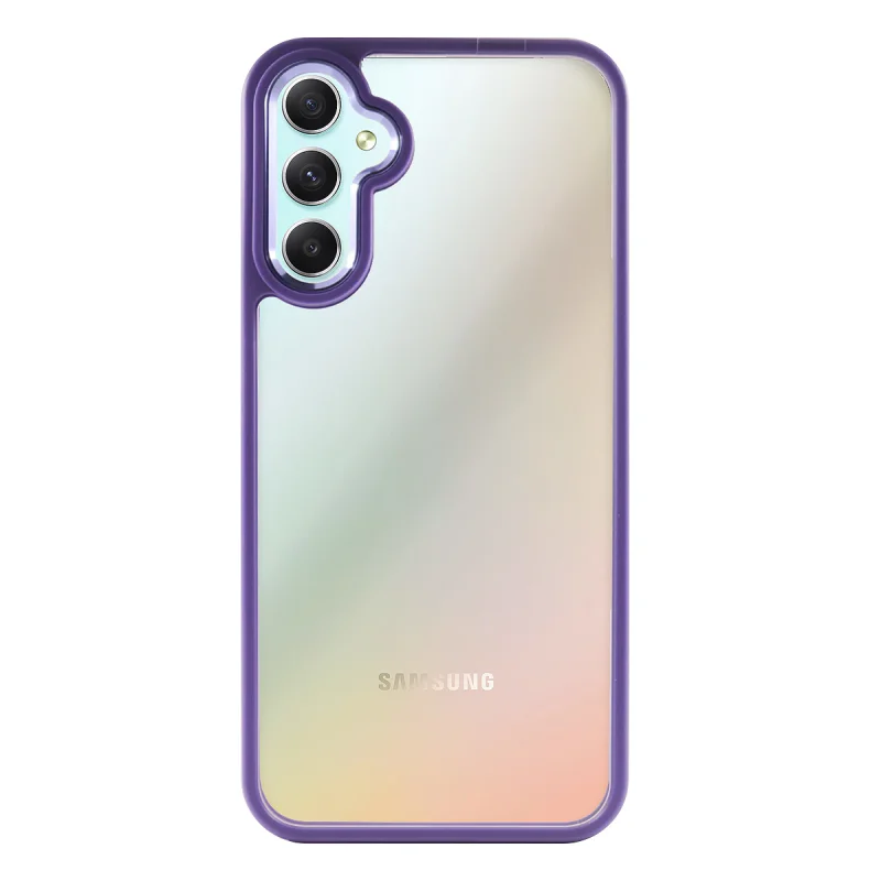 Capa de Silicone Apokin para Samsung Galaxy A34 Antichoque com Borda de Câmara em Alumínio Verde - Imagem 6
