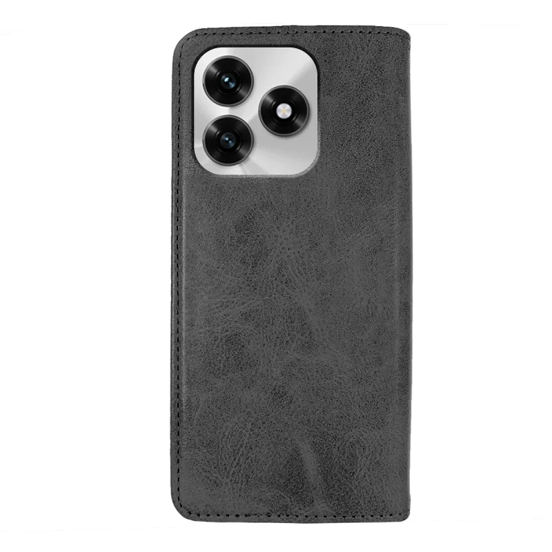 Capa Livro Apokin para Honor X5C e X5C Plus em Polipele com Porta-cartões Azul - Imagem 2