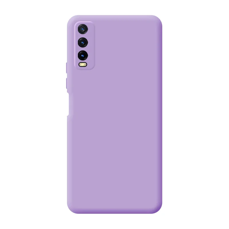 Capa Apokin para Vivo Y20s Silicone Macio com Câmara 3D Vermelho - Imagem 5