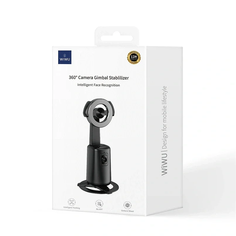 Estabilizador Gimbal Inteligente Wiwu SE010 360 Graus com MagSafe Branco - Imagem 3