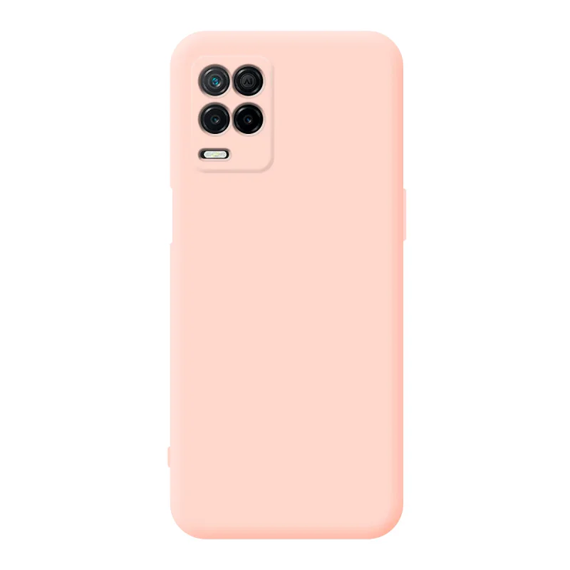Capa Apokin para Realme 8 5G Silicone Suave com Proteção de Câmara 3D Azul - Imagem 6