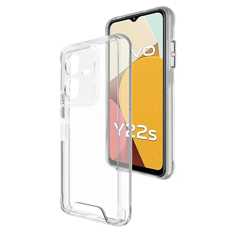 Capa Transparente Anti-Choque para vivo Y22s