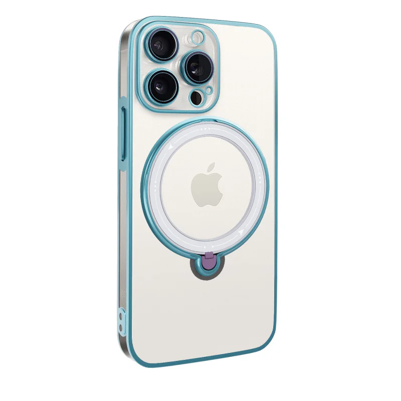 Capa Apokin para iPhone 11 Pro Max com Anel e MagSafe Rosa - Imagem 4
