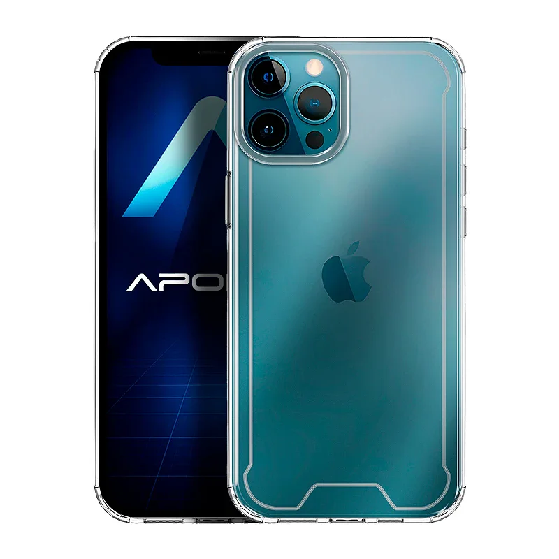 Capa Apokin Antichoques para iPhone 12 Pro Max 6,7 polegadas Transparente - Imagem 1