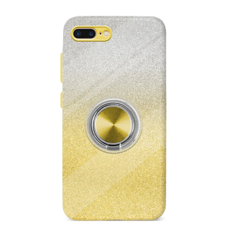 Capa Apokin para iPhone 7 e 8 Plus Silicone com Íman e Anel de Suporte 360º Preto - Imagem 5