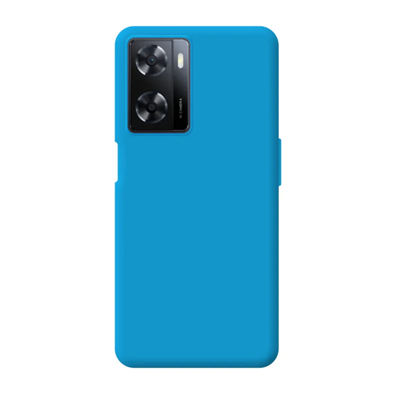 Capa de Silicone Suave Apokin para Oppo A57 e A57s Azul - Imagem 6