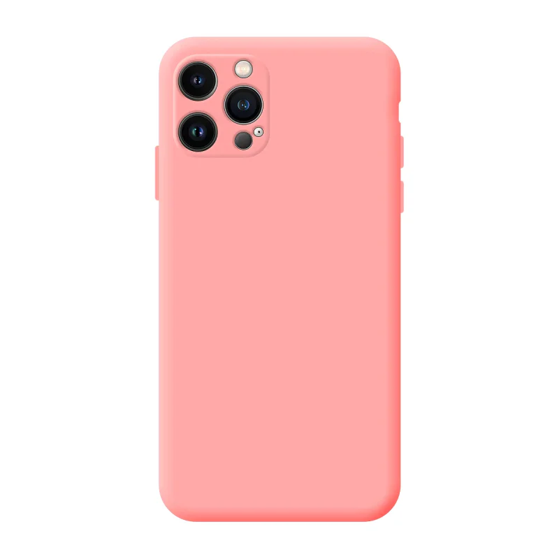 Capa de Silicone Macio Apokin para iPhone 12 Pro com Proteção de Câmara 3D Azul - Imagem 4