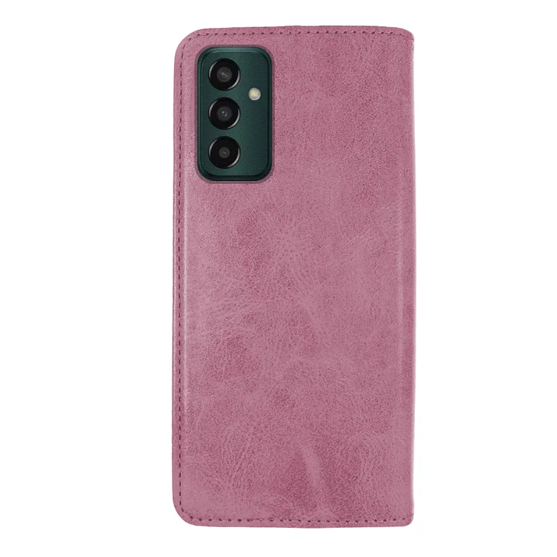 Capa Apokin para Samsung Galaxy M13 4G e M23 5G com Porta-cartões em Pele Sintética Rosa - Imagem 2