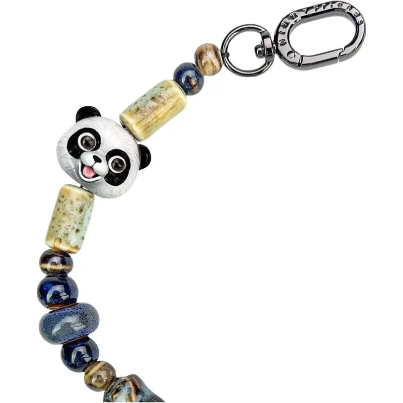 Pendente Apokin Nimmy Friends de Contas Panda Preto - Imagem 3