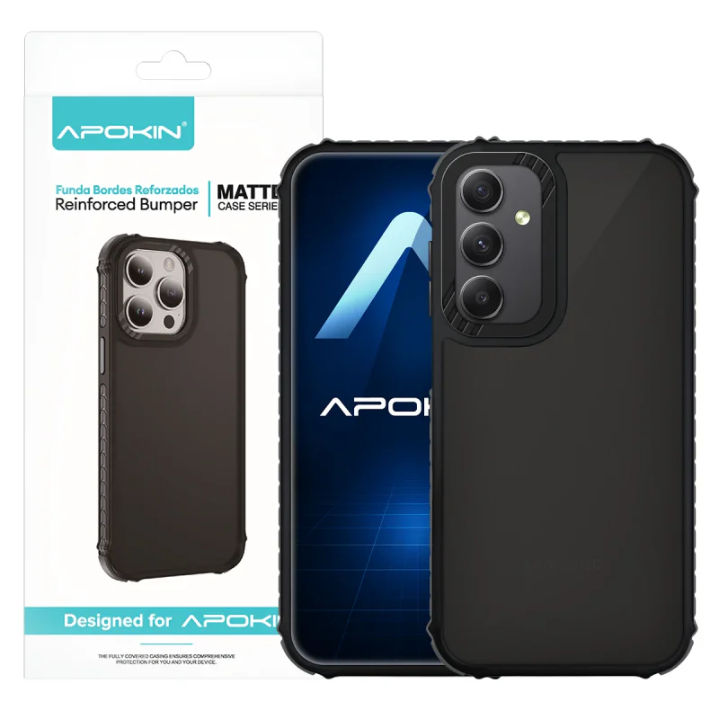 Capa Apokin Rock Smoked para Samsung Galaxy A34 Vermelho - Imagem 6