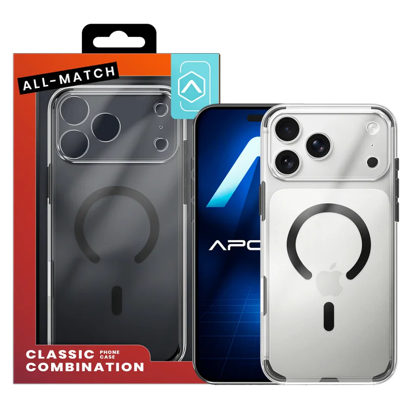 Capa Apokin Allmatch para iPhone 17 Pro Max Híbrida com MagSafe Branco - Imagem 6