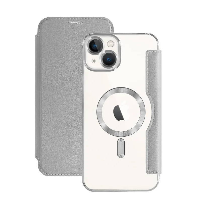 Capa Apokin Mocome Cromada com MagSafe para iPhone 13 Azul - Imagem 6