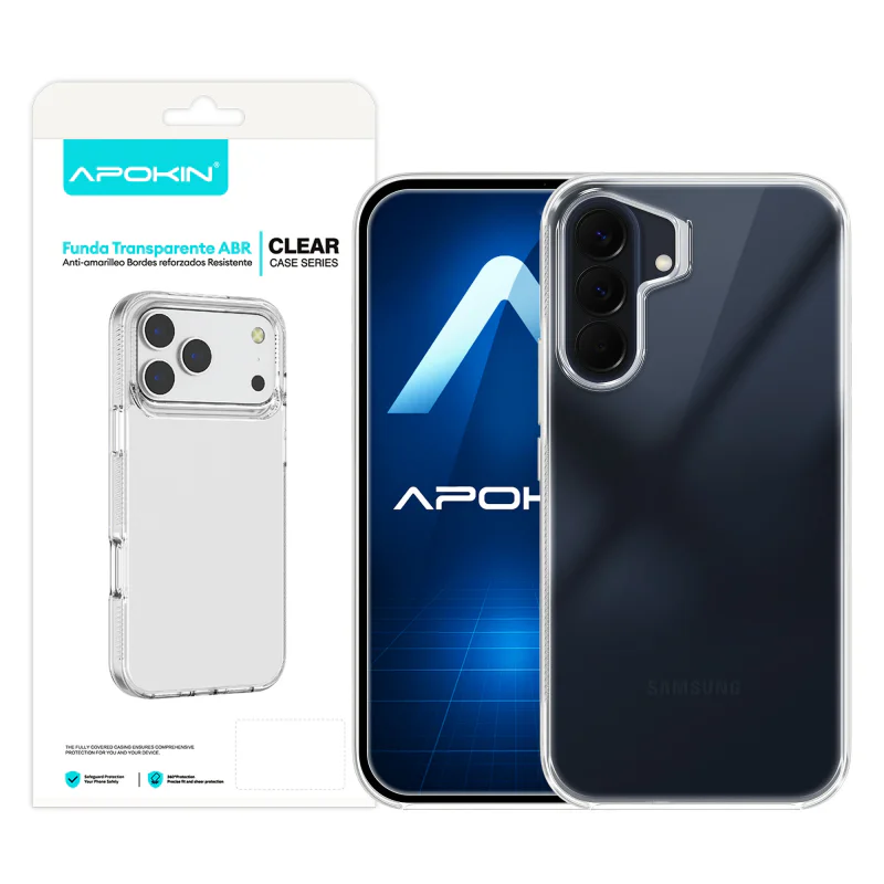 Capa Apokin para Samsung Galaxy A57 Antichoque Premium Transparente - Imagem 1