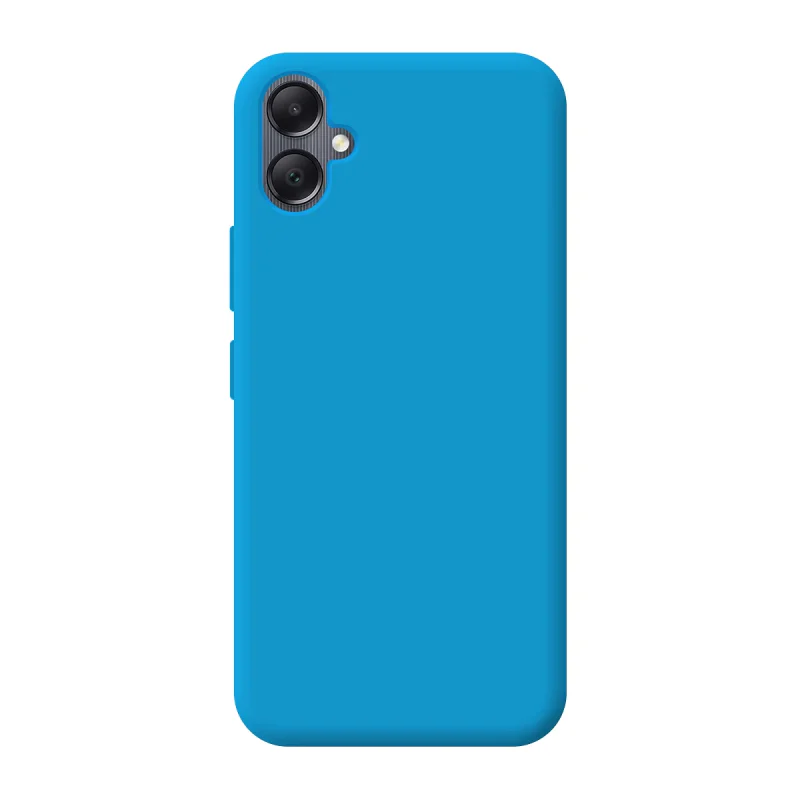 Capa Apokin para Samsung Galaxy A05 Silicone Suave Azul Turquesa - Imagem 5