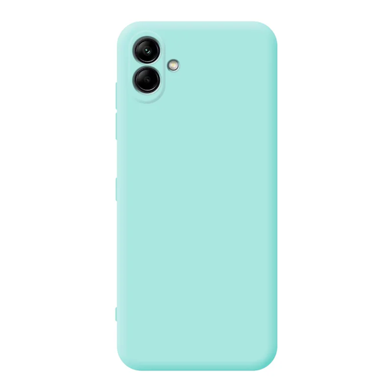 Capa Apokin para Samsung Galaxy A04e em Silicone Macio com Proteção de Câmara 3D Lilás - Imagem 3