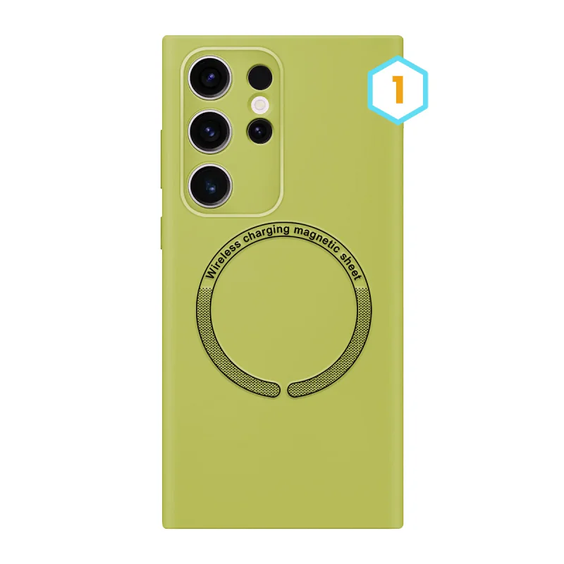 Capa Apokin para Samsung Galaxy S23 Ultra Silicone Líquido com MagSafe Modelo 10 - Imagem 2