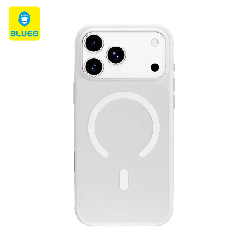 Capa Blueo Apokin Magnética Antimanchas e Antiderrapante para iPhone 17 Pro Max / 18 Pro Max Cereja - Imagem 3