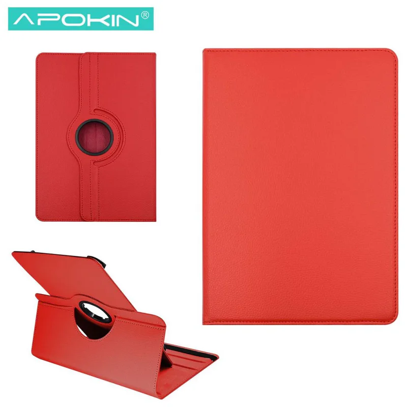 Capa Apokin para Tablet Universal 11 a 12 polegadas Giratória Dobrável Azul marinho - Imagem 4