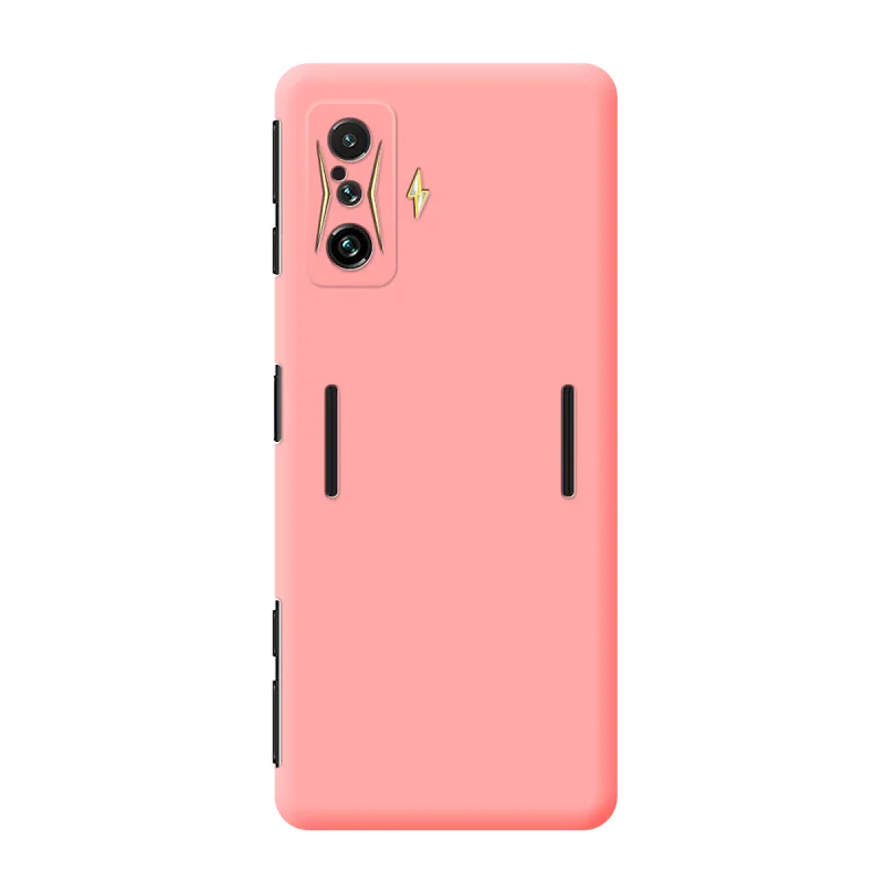 Capa Apokin Poco F4 GT Silicone Suave com Proteção 3D de Câmara Azul - Imagem 4