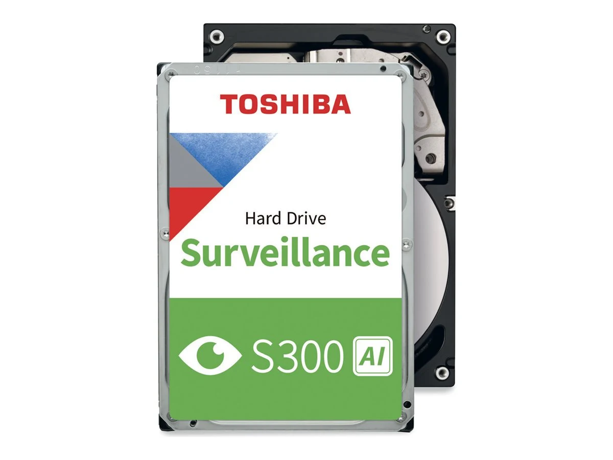 Disco Rígido Toshiba S300 AI Surveillance 20TB 3.5" SATA 7200 rpm