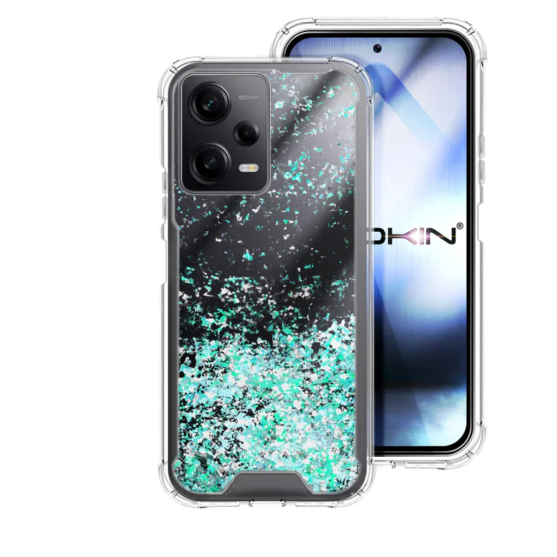 Capa Apokin para Xiaomi Redmi Note 12 Pro Gel Transparente Lilás - Imagem 4
