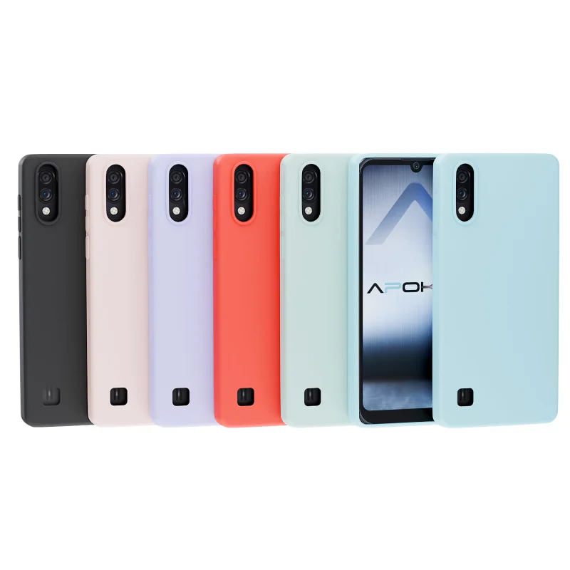 Capa Apokin para ZTE V60 Silicone Suave Variedade de cores