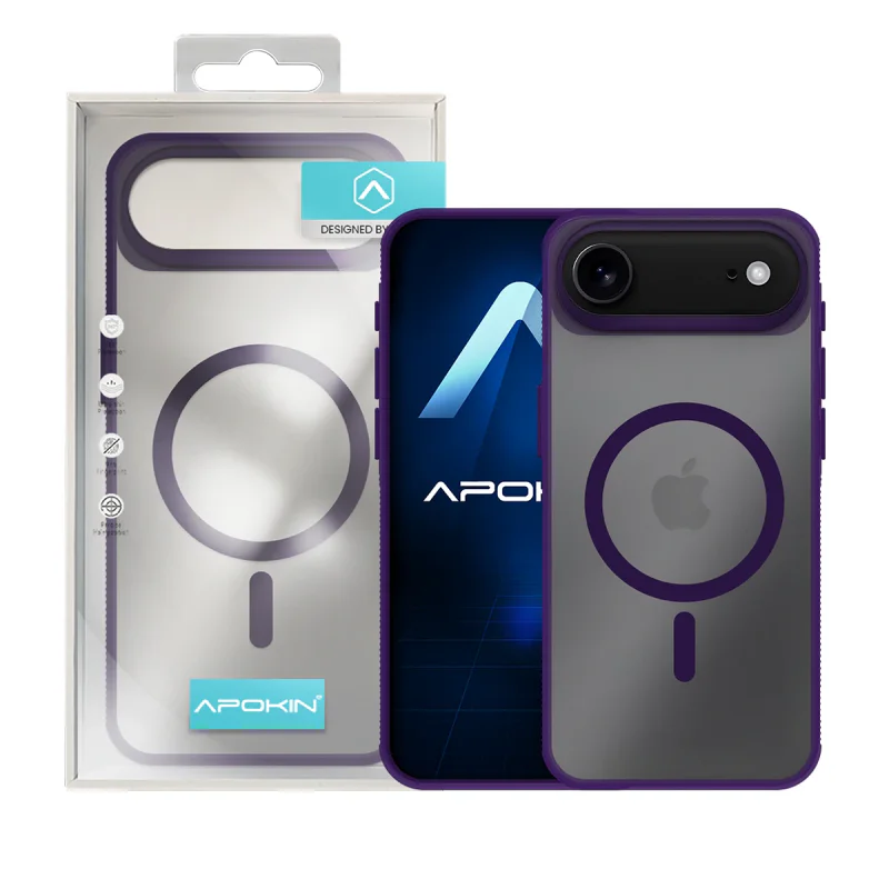 Capa Apokin para iPhone 17 com MagSafe Transparente - Imagem 3
