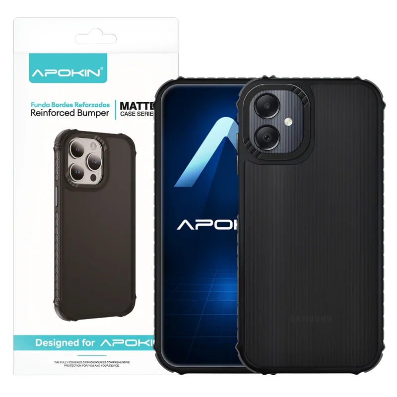 Capa Apokin para Samsung Galaxy A05 Smoked Rock Preto - Imagem 6