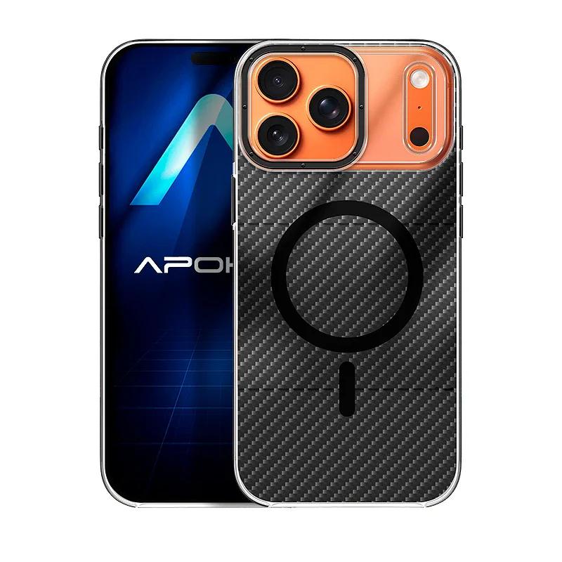 Capa Apokin iPhone 17 Pro Carbono com MagSafe - Imagem 1
