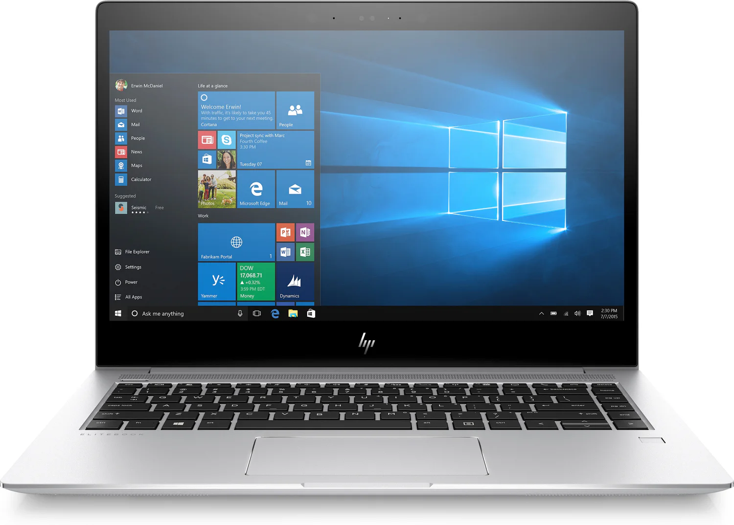 Portátil Recondicionado HP EliteBook 1040 G4 14" Intel Core i5-7200U 8GB 256GB SSD Windows 10