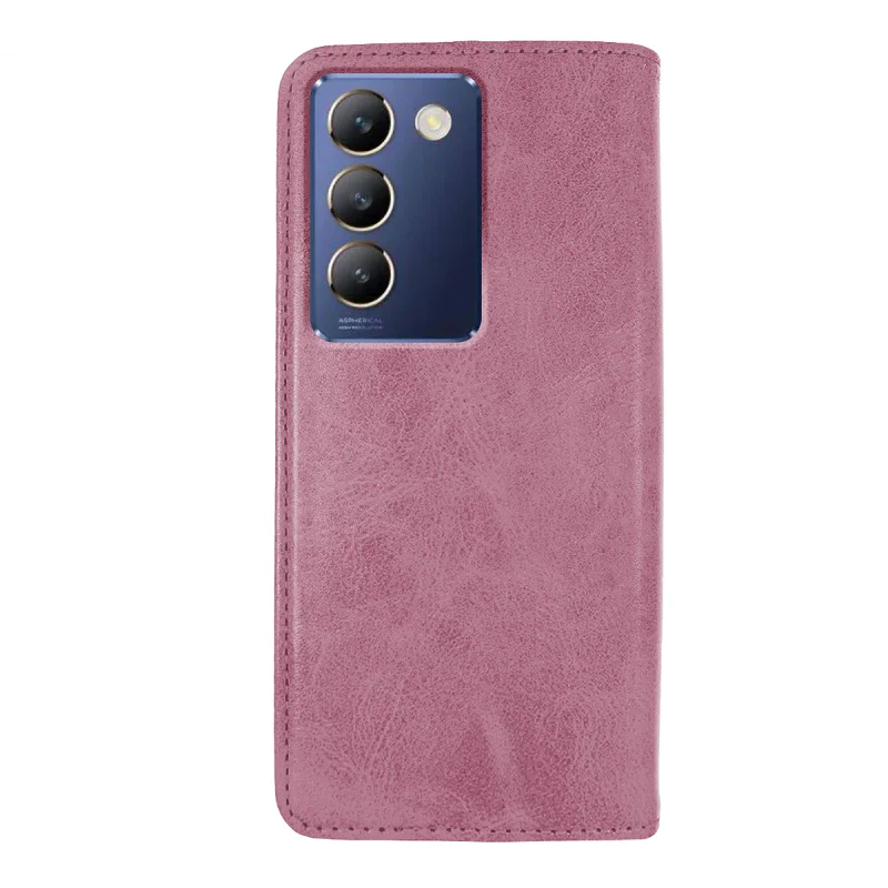 Capa Apokin para Vivo V40 SE em Pele Sintética Vermelho - Imagem 2