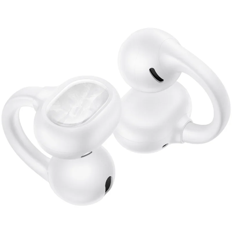 Auriculares Bluetooth Vivo Buds Clip Open-Ear com Estojo de Carga Brancos - Imagem 4