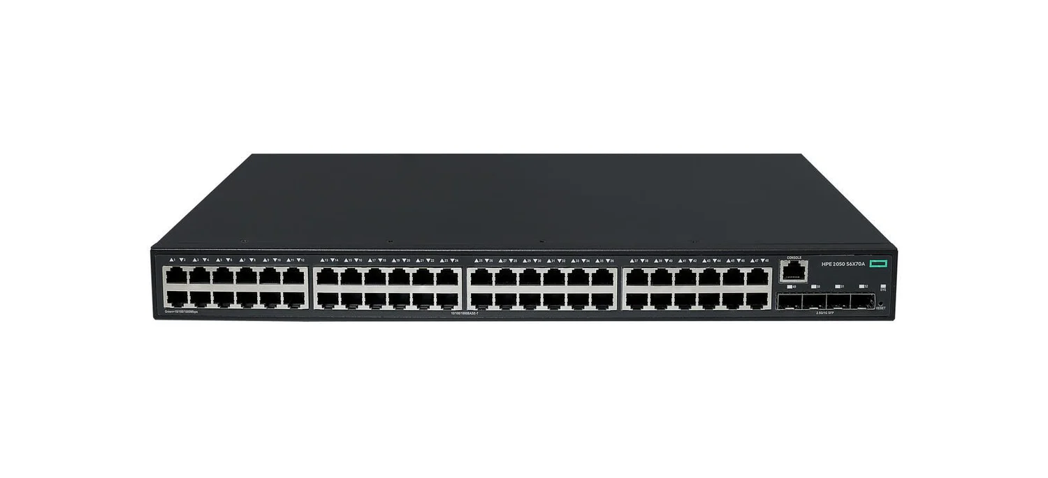 Switch Gerido HPE Aruba CW 2050 48 Portas Gigabit 4x SFP 1G/2.5G - Imagem 1