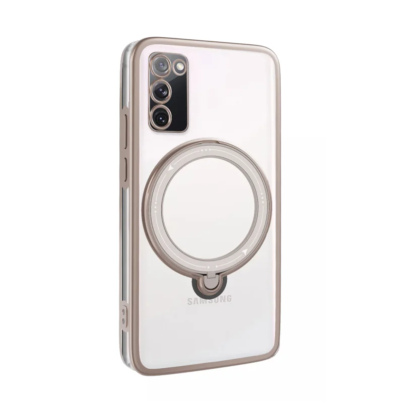 Capa Apokin com Anel MagSafe para Samsung Galaxy S20 FE Branco - Imagem 3