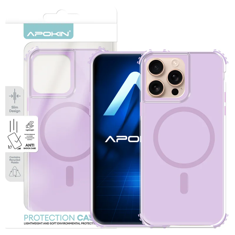 Capa Apokin Bumper Urban com MagSafe para iPhone 13 Pro Max Rosa - Imagem 5