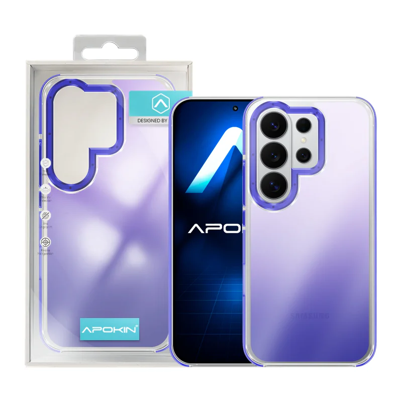 Capa Apokin Camaleão para Samsung Galaxy S25 Ultra Prata - Imagem 5