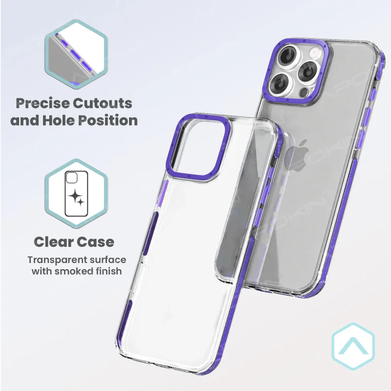 Capa Apokin Reforçada para Xiaomi Redmi Note 14 Pro 5G e Poco X7 Branco - Imagem 3