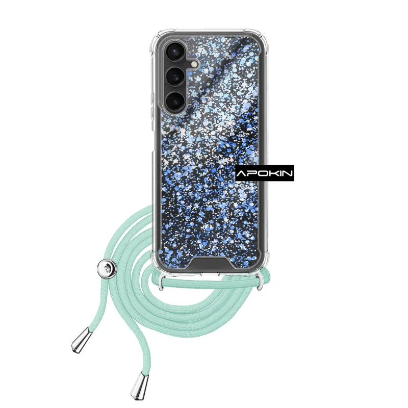 Capa em Gel Apokin para Samsung Galaxy S23 FE Transparente com Cordão Variedade de cores - Imagem 4