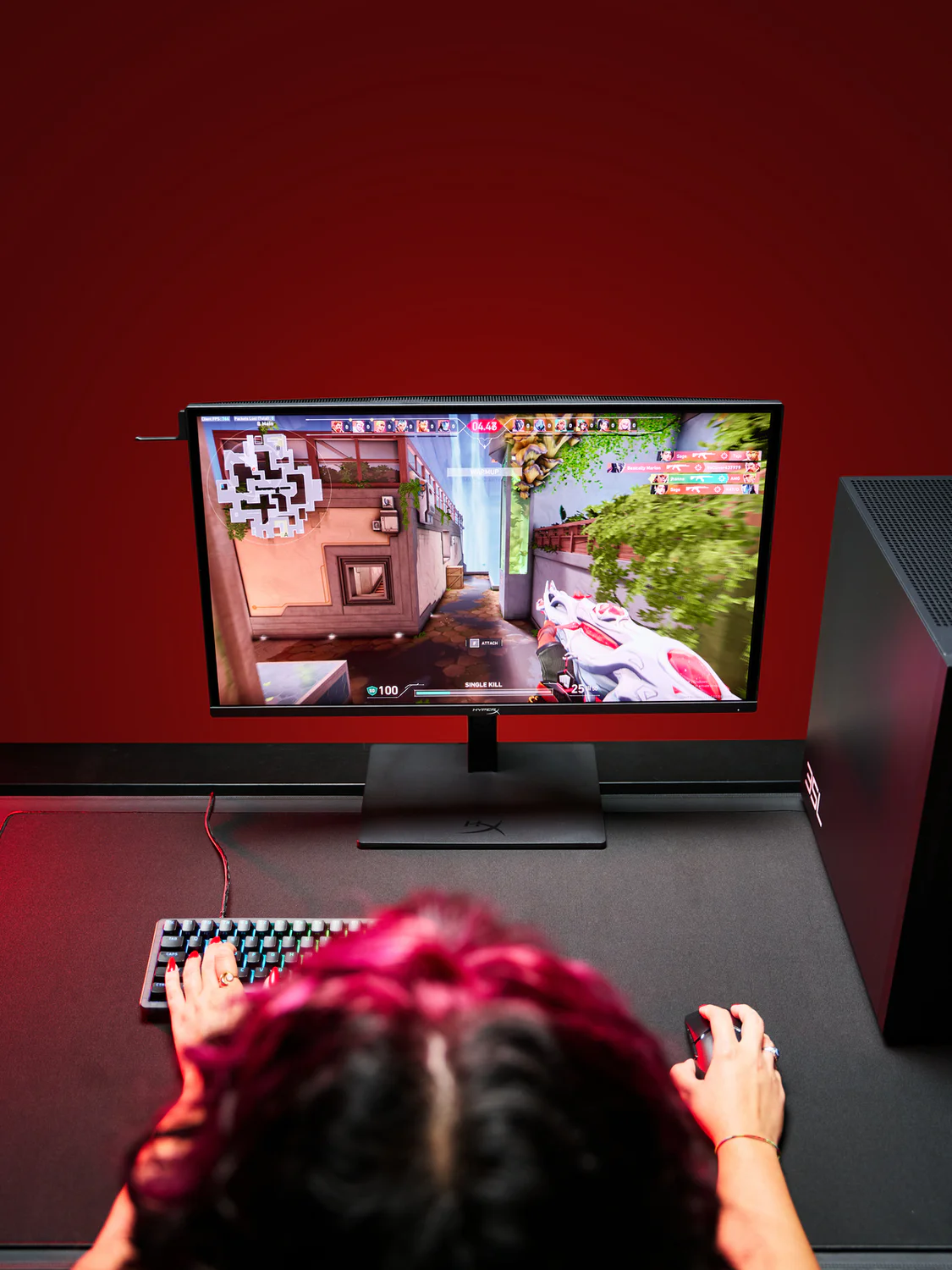 Monitor Gaming HyperX OMEN OLED 27qs 27" QHD OLED 500Hz 0,03ms USB-C 100W - Imagem 6