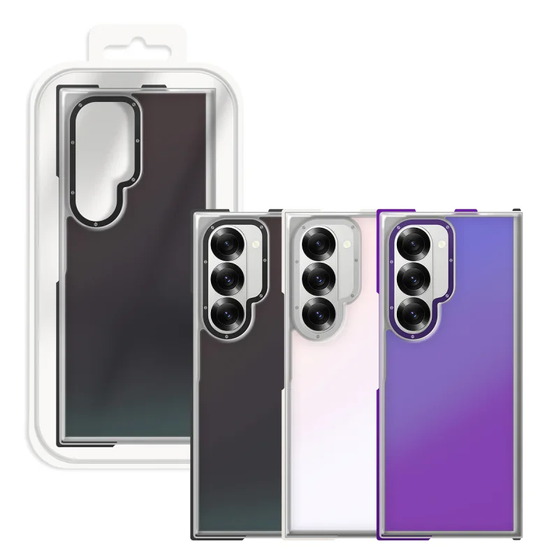 Capa Apokin para Samsung Galaxy Z Fold 7 Efeito Camaleão Lilás - Imagem 2