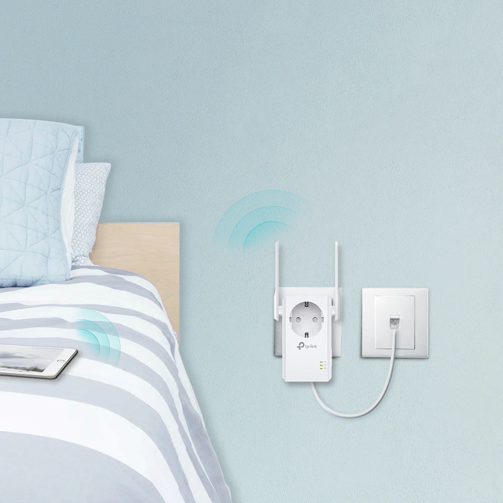 Repetidor Wi-Fi TP-Link TL-WA860RE N300 300Mbps com Tomada de Passagem e 2 Antenas - Imagem 7