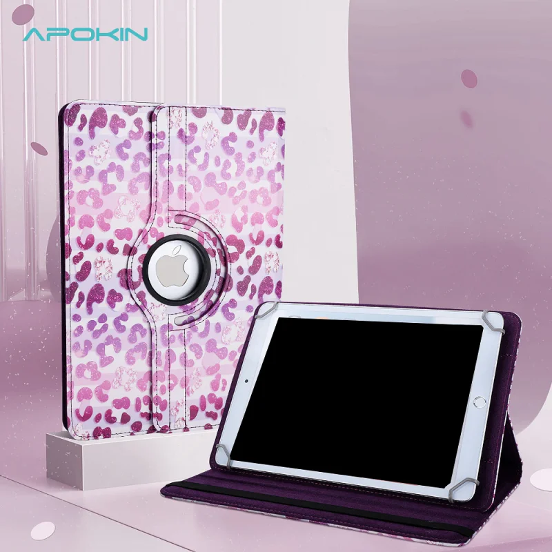 Capa Dobrável Rotativa Apokin Universal para Tablet 9-10 polegadas Cor 6 - Imagem 6