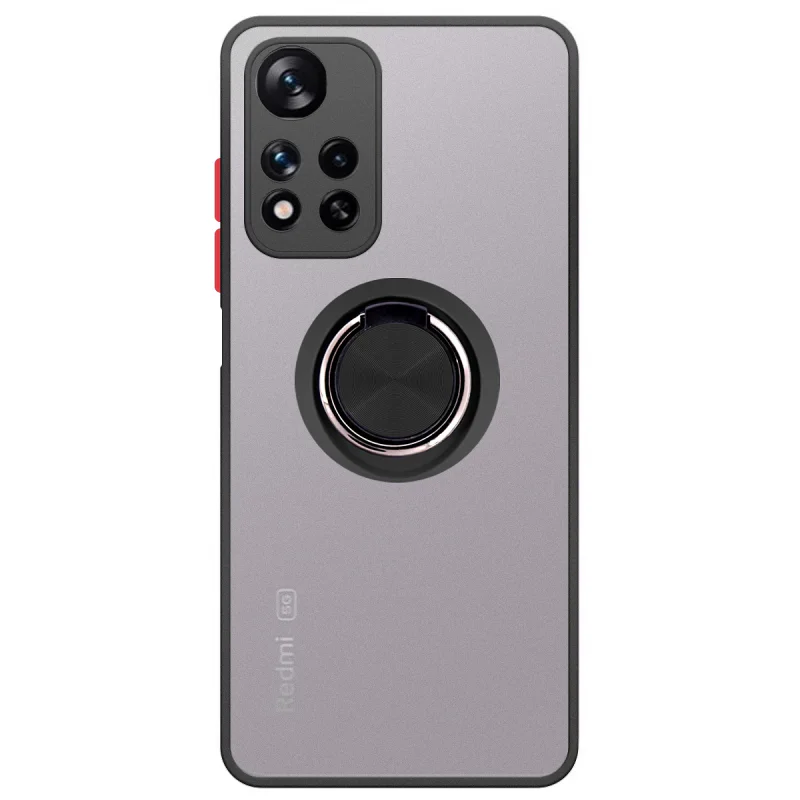 Capa em Gel Apokin para Xiaomi Redmi Note 11 Pro com Suporte e Íman Fumada Variedade de cores - Imagem 4