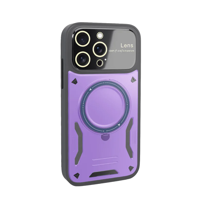 Capa Antichoques Apokin para iPhone 14 Pro Max com Suporte Verde - Imagem 2