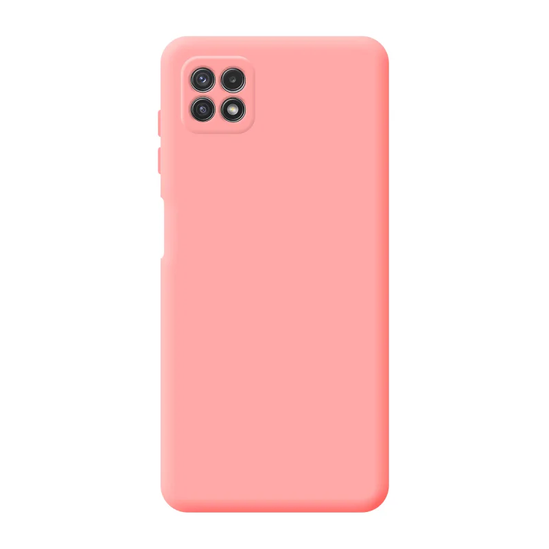 Capa de Silicone Macio Apokin para Samsung Galaxy A22 5G Azul - Imagem 4